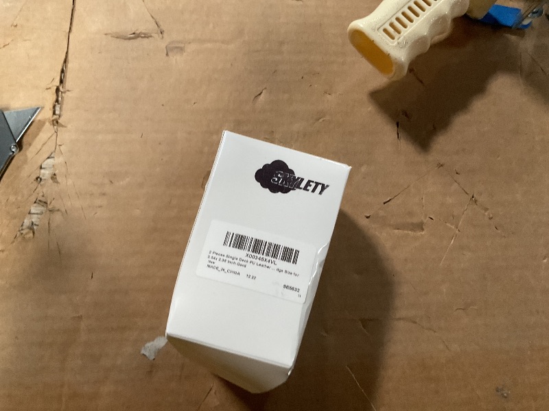 Photo 1 of 2 Pieces Single Deck PU Leather Playing Card Case Holder Black Brown Deck Holder Playing Card Holders for Adults Box Protector Poker Case Fits Poker and Bridge Size for 3.54x 2.36 Inch Gard