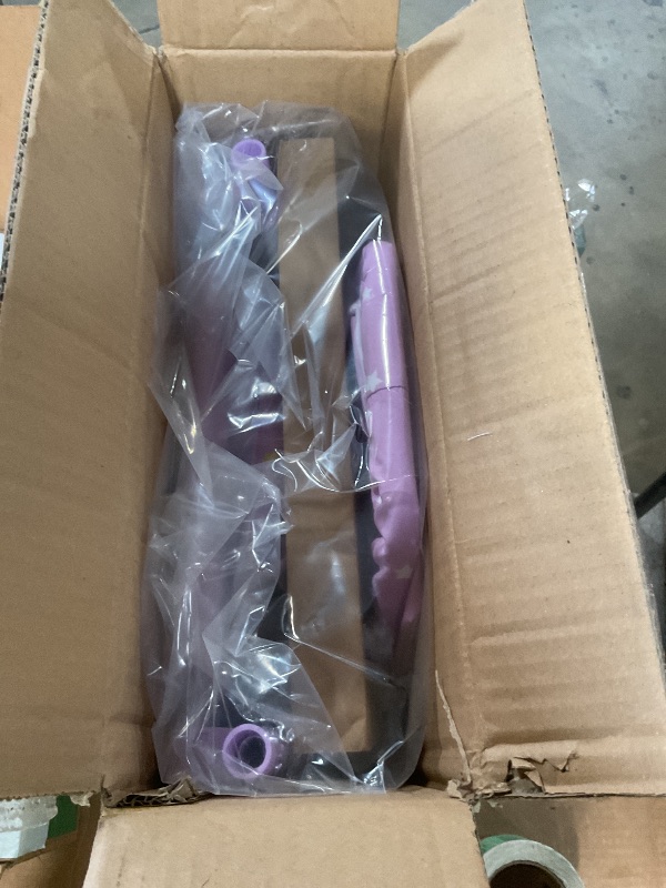 View 2 of **FOR PARTS ONLY/MISSING ASSEMNBLY PIECES** Olivia's Little World - Play Baby Doll Bassinet Stroller for Toddler, Baby Doll Pram Stroller Buggy for 3+ Year Old Girls, Twinkle Stars Princess 2-in-1 Baby Doll Stroller for Kids - Purple