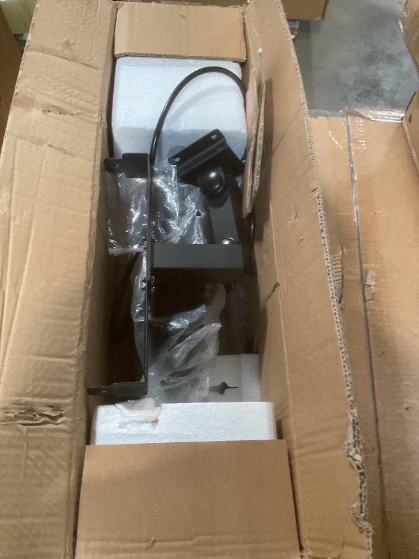 Photo 1 of **FOR PARTS ONLY / NON-FUNCTIONAL** Outdoor Electric Patio Heater, ThermoMate 1500W Freestanding & Wall-mounted Infrared Heater with Remote, 8 Heat Levels, 8H Timers, Tip-Over & Overheat Protection, IP65 Waterproof Tower Space Heater
