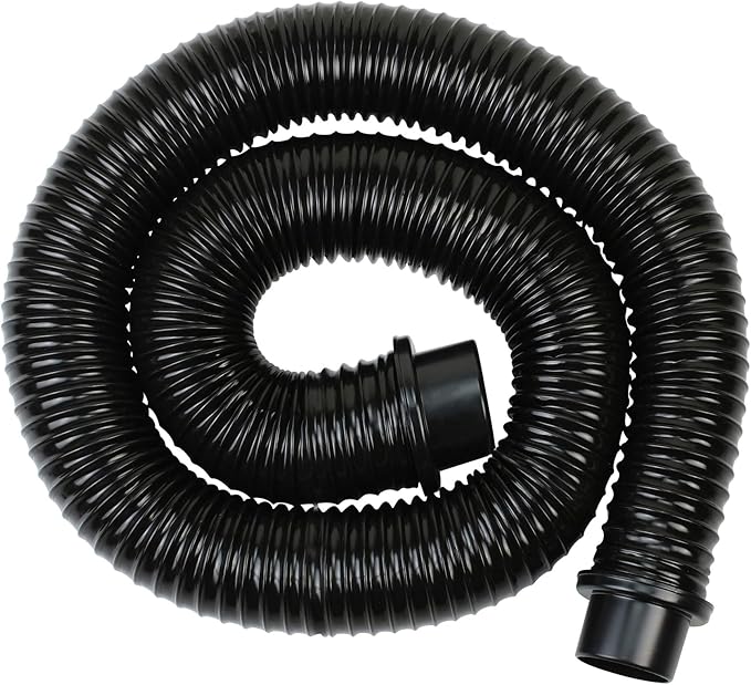 Photo 1 of 1/2 Vaccum Dust Collection Hose Accessories for Woodworking Shop Vac Saw Dust Floor Nozzle, Brush, and Hose Kit for Shop Vac (6’ Hose)