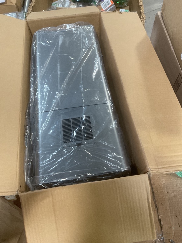 Photo 1 of *MISSING POWER CORD, MISTING TOWER AND RERMOTE*( Lacidoll Humidifier Large Room,26L/6.8Gal Whole House Humidifiers for Bedroom Home 3000 sq.ft,1800ml/H,Commercial and Industrial Humidifiers with 360° Nozzle & Extension Tube,Top Fill,Gray