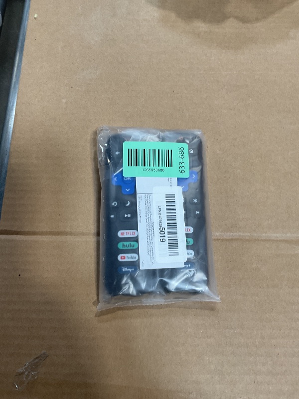 Photo 1 of (Pack of 2) Replacement Remote Control Only for Roku TV, Compatible for TCL Roku/Hisense Roku/Onn Roku/Sharp Roku/Element Roku/Westinghouse Roku/Philips Roku Smart TVs (Not for Roku Stick and Box)