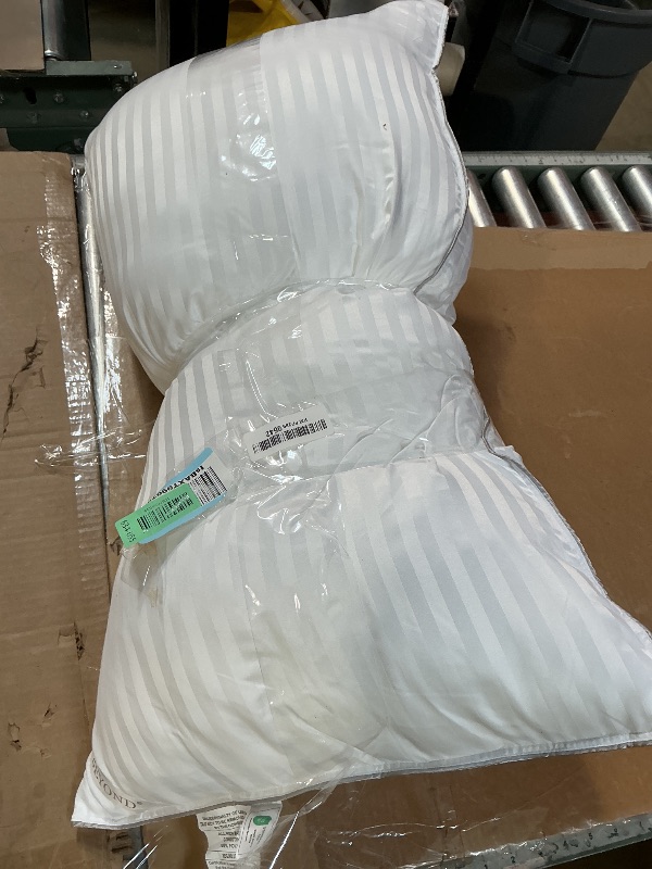 Photo 1 of **PARTIAL SET/ ONLY 1*** Basic Beyond King Size Bed Pillow - 2 Pack Hotel Collection Super Soft Down Alternative Pillow for Sleeping, 20x36 Inches