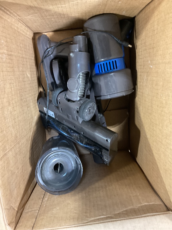 Photo 1 of ***FOR PARTS ONLY/ DAMAGED*** KCLASO Cordless Vacuum Cleaner, 550W 45KPA 50Min Vacuum Cleaners for Home, Self-Standing Stick Vacuum with Touch Screen, 3 Power Modes, Rechargeable Battery, Handheld Vacuum for Pet Hair/Carpet/Floor