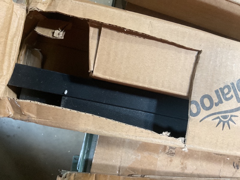 Photo 1 of **FOR PARTS ONLY/ MISSING ASSEMBLY PIECES** The Up Pup Cot Black Metal Large 35.6x28.5x18"
