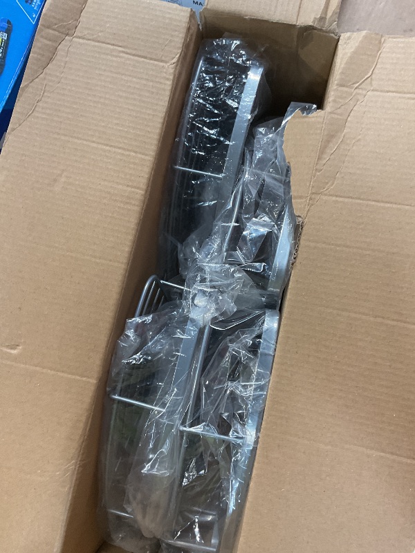 Photo 1 of ***FOR PARTS ONLY/ MISSING ASSEMBLY PIECES*** Faxterno Rustproof Stainless Steel Shower Caddy Corner Organizer - Adjustable 29.5-108" Tension Pole with 4 Shelves, Non-Slip Base, Heavy-Duty Rust-Resistant Design, Includes 2 Hooks