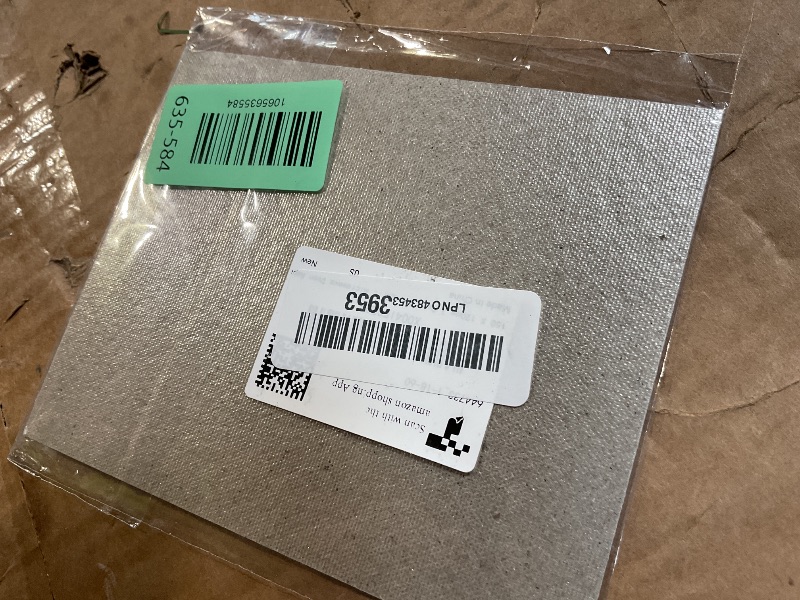 Photo 1 of 150 X 120mm 3 Pack Waveguide Cover Mica Plates Sheets, Universal Mica Sheet for Microwave Oven, Free Cutting According to The Required Size for Universal Microwave Oven Repairing Part