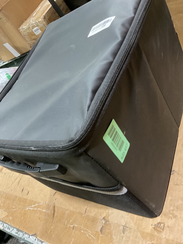 Photo 1 of **DIRT**TOMKID Fireproof File Cabinet with Lock, Fireproof Document Organizer Collapsible File Box Filing Cabinet with Handle for Letter Legal Folder Certifications