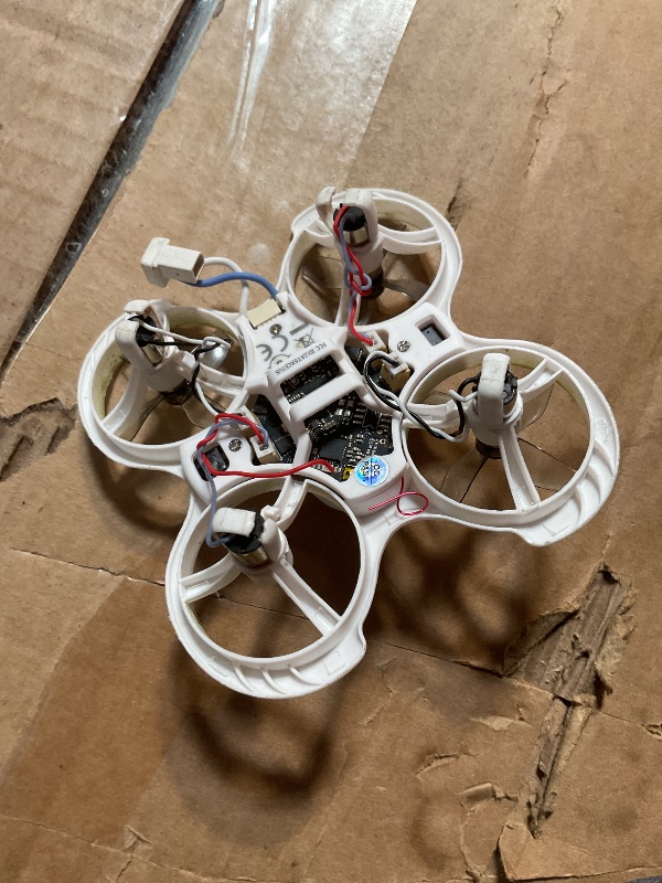 Photo 1 of **MAJOR DAMAGE. SELLING FOR PARTS**BETAFPV Cetus FPV RTF Drone Kit for Brushed Racing Drone, with LiteRadio 2 SE Transmitter VR02 FPV Goggles, Fly FPV Drone Kit for Beginners to Fly Faster Further