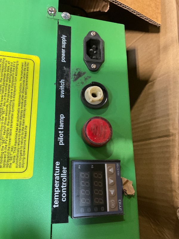 Photo 1 of *** DAMAGED SWITCH***1/2" to 4" Electric PVC Conduit Heater with Temperature Detector, 2000W 120V PVC Pipe Bender Heater for 29" Sections – Fast Heating, Safe & Precise Temperature Control