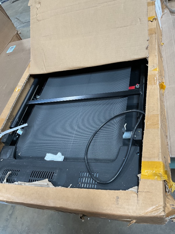 Photo 1 of ****NON FUNCTIONAL***Viamotion Walking Pad with Handle Bar, Treadmills for Home and Office,2.5HP Under Desk Treadmills with Rermote Control &LED Display,265 lbs
