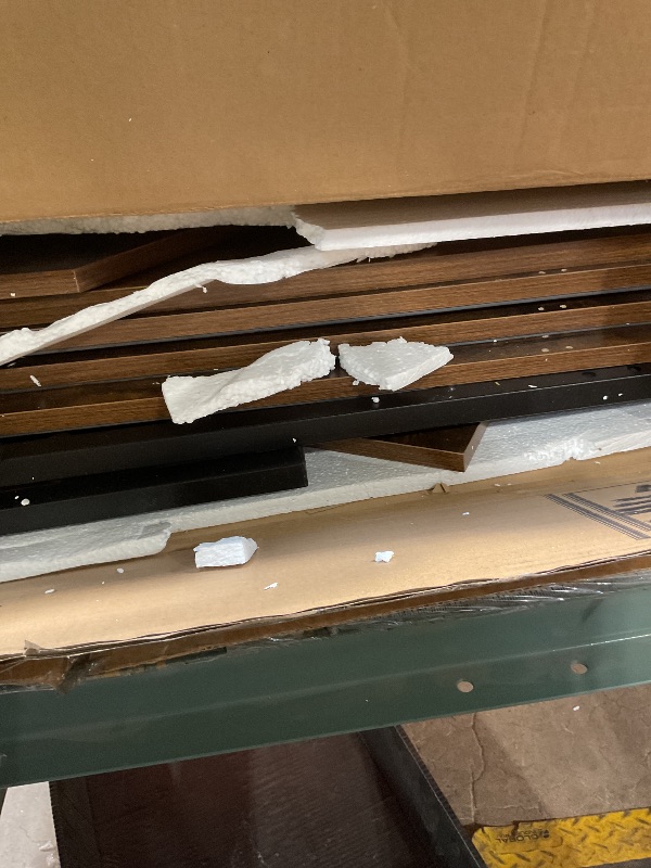 Photo 1 of *** Parts only/missing instructions. Also mirror is broken***
Garvee Vanity Desk with Mirror and Light, Makeup Dressing Table with Large Drawers and 3-Level Storage Dresser, 3 Lighting Modes Adjustable Brightness, Modern Vanity Set for Bedroom, Natural