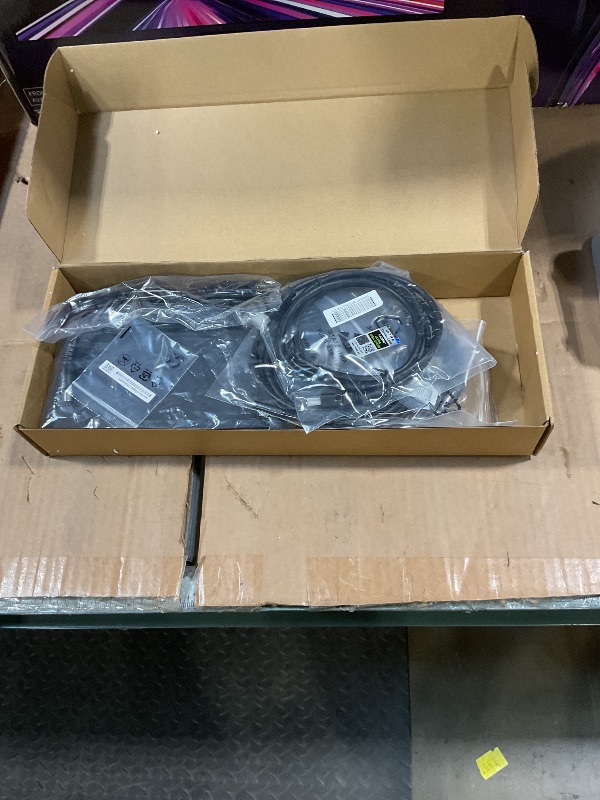 View 4 of *** FOR PARTS ONLY/ DISPLAY IS DAMAGED *** LG 52G930B-B 52-inch Ultragear evo G9 5K2K (5120x2160) Curved Gaming Computer, 240Hz, 1ms, AMD FreeSync Premium, VESA DisplayHDR 600, DP 2.1, HDMI 2.1, USB-C 90W PD, Tilt/Height/Swivel Stand, Black *** screen sev