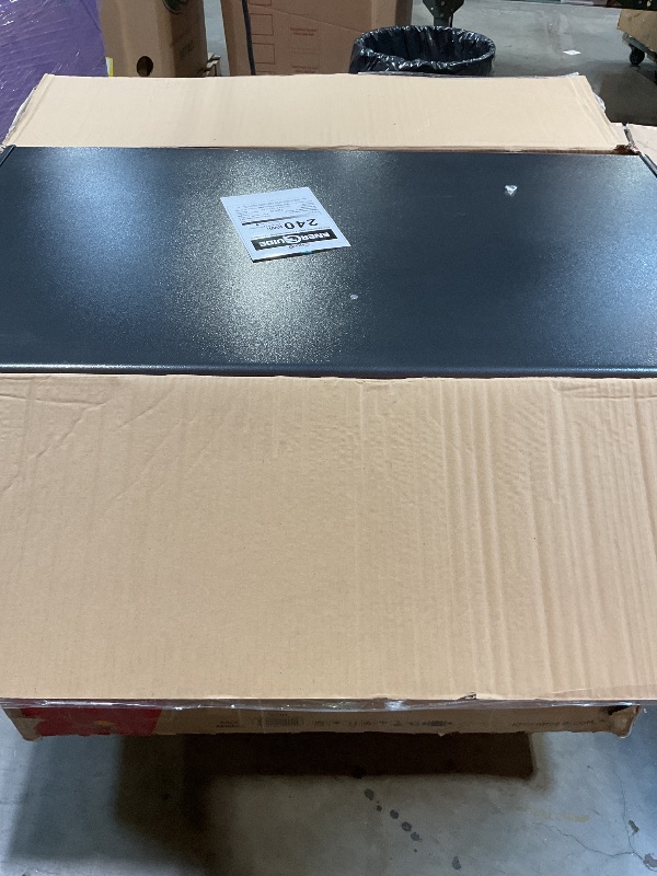 Photo 1 of *** FOR PARTS ONLY/ DAMAGED POWER CORD*** Frigidaire Chest Deep Freezer, 10 Cu. Ft. Capacity, Granita Rugged Design-Adjustable Thermostat-Removable Vinyl Coated Wire Basket-Easy Defrost Drain