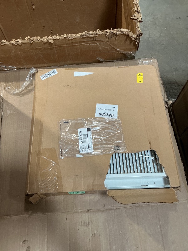 View 2 of 18x18 Return Air Grill [Duct Opening Size],Return Air Vent Cover for Sidewall and Ceiling,Steel Return Air Grill Removable Face/Door for 1-inch Filters(18"W x 18"H [Duct Opening])