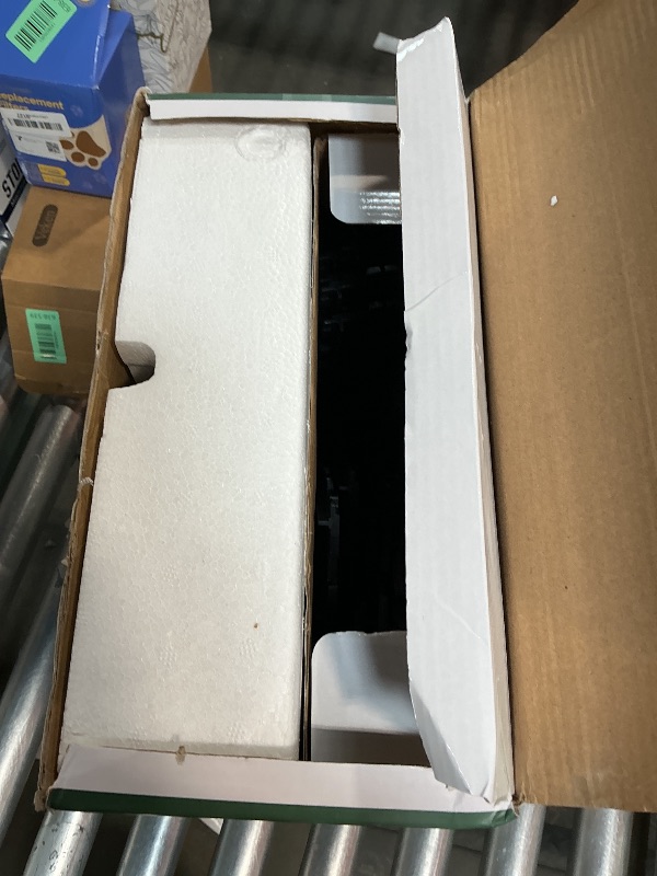 Photo 1 of ** TRAIN WHEEL IS DAMAGED***Train Set for Kids - Electric Remote Control Train Track Around Christmas Tree, Steam Locomotive Engine Train Railway Kits w/Smoke, Light & Sounds, Christmas Toys Gifts for 3 4 5 6 7 8 Year Old Kids