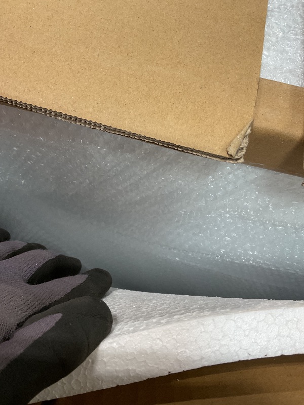 Photo 1 of **SCRAPE DAMAGE**TIGERKING 8.78 Cu Ft Large White Fireproof Waterproof Home Safe, Jewelry Closet Floor Safe for Valuables, Heavy Duty Steel Security Safes with Digital Lock, Drawer and Adjustable Shelves