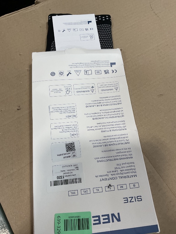 Photo 1 of **MISSING ICE PACK*** NEENCA Professional Knee Brace, Compression Knee Support with Patella Gel Pad & Side Stabilizers, Medical Knee Sleeve for Pain Relief, ACL,PCL, Meniscus, Injury Recovery, Arthritis, Sports, Workout...