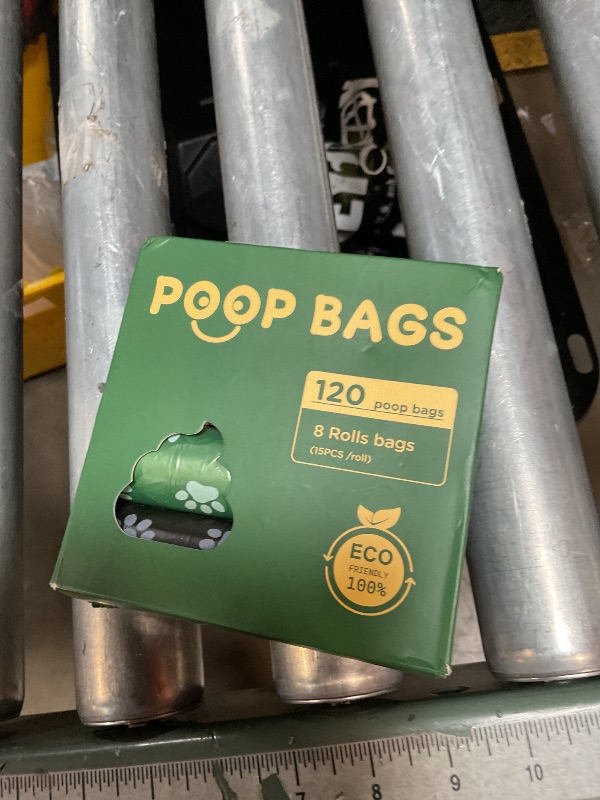 Photo 1 of 120Pcs Thick Dog Poop Bags Rolls, Leak-Proof Poop Bags for Dog and Cats Litter, 9x13 Inch Scented Pet Waste Bag for Small - Large Dogs Walking, Fits Most Doggie Bag Holder for Leash