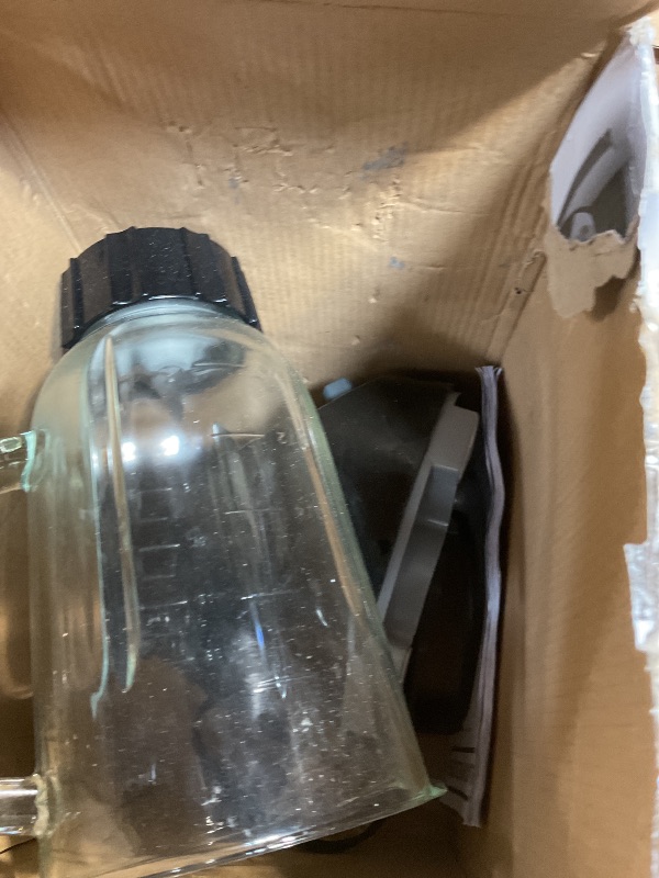 Photo 1 of **PARTS ONLY** BLACK+DECKER Countertop Blender with 6-Cup Glass Jar, 10-Speed Settings, Black, BL2010BG