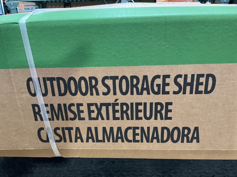 Photo 1 of *** BOX 2 ONLY***Lifetime Dual Entry Outdoor Storage Shed, 15 x 8 Foot