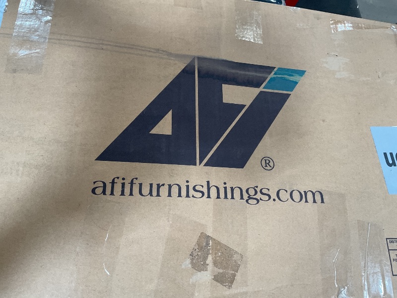 Photo 1 of **MISSING ASSEMBLY PIECES*** AFI, Clayton Queen Platform Bed with Panel Footboard and Storage Drawers, Walnut
