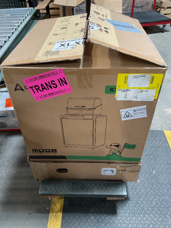 Photo 1 of *** USED*** Creality K2 Plus 3D Printer, Support Multi Color Printing Needs CFS, 600mm/s Max Speed, Step-servo Motor System 350? High-Temp Print Direct Drive Extruder Large Build Volume 13.78x13.78x13.78 inch