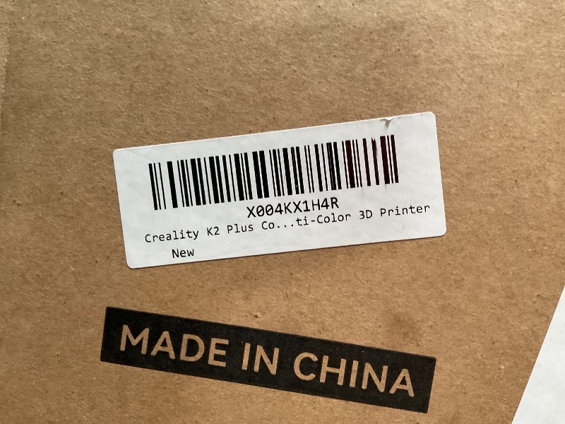 Photo 1 of *** USED*** Creality K2 Plus 3D Printer, Support Multi Color Printing Needs CFS, 600mm/s Max Speed, Step-servo Motor System 350? High-Temp Print Direct Drive Extruder Large Build Volume 13.78x13.78x13.78 inch