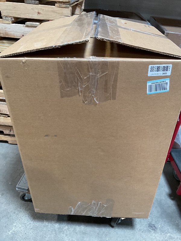 Photo 1 of *** USED*** BLACK+DECKER Smart Portable Air Conditioner, 12,000 BTU for Rooms up to 550 Sq. Ft., Smart Portable AC with Follow Me Remote and Window Kit, BPACT12WT, White