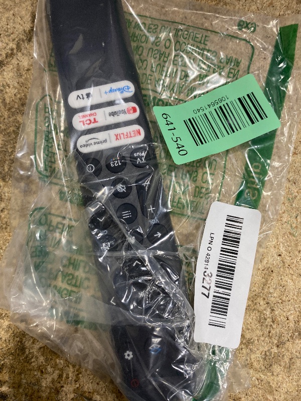 Photo 1 of (Upgrade) Besia RC813 Replacement Remote for All TCL Android/Google TVs, Compatible with Q/S/FHD/UHD/QLED Series Without Voice Command