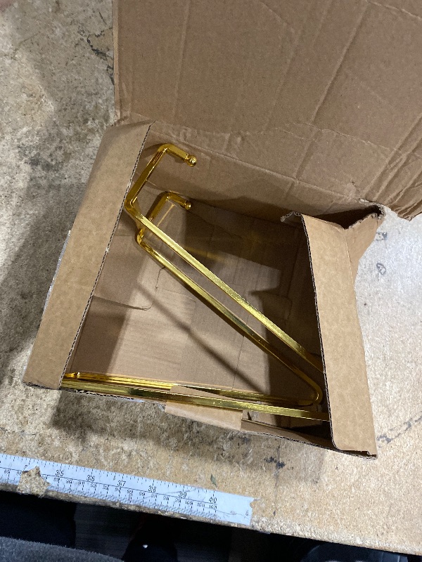 Photo 1 of (ONLY 1) Plate Holder Easel Display Stand - 8 inch Metal Plate Stands for Display - Tabletop Picture Stand - Gold Iron Easels for Display Pictures | Photo Frames | Book | Decorative Plates | Plaque -2 Pack