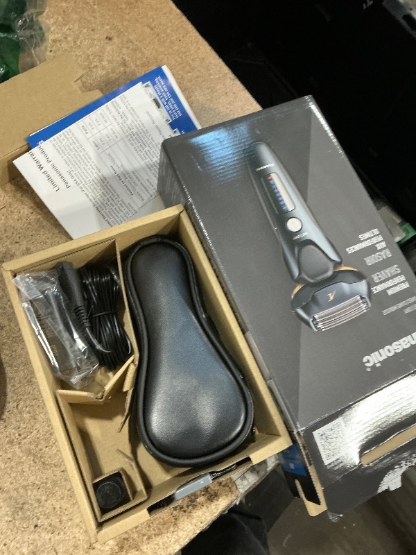 Photo 1 of Panasonic ARC5 Electric Razor for Men with Pop-Up Trimmer, Wet/Dry 5-Blade Shaver, Men's Electric Razors for Shaving Face with Intelligent Shave Sensor and 16D Pivoting Head, ES-LV67-K (Black)