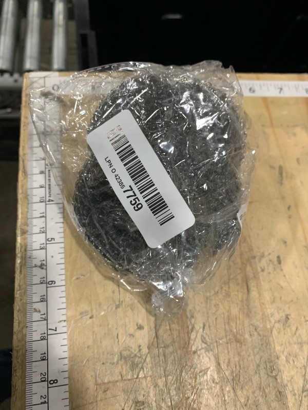 Photo 1 of ***MISSING PIECES*** Stainless Steel Wool Scrubber with 2 Replacement Pads - Clean Metal Pans, Pots, Grills & More