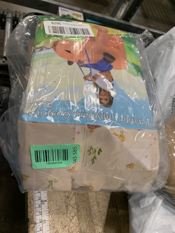 Photo 1 of **UNTESTED/ UNKOWN DAMAGES*** Spinosaurus Inflatable Capybara Costume for Adult Inflatable Halloween Costumes Funny Ride on Animal Blow Up Costumes Inflatable Costume for Cosplay Party