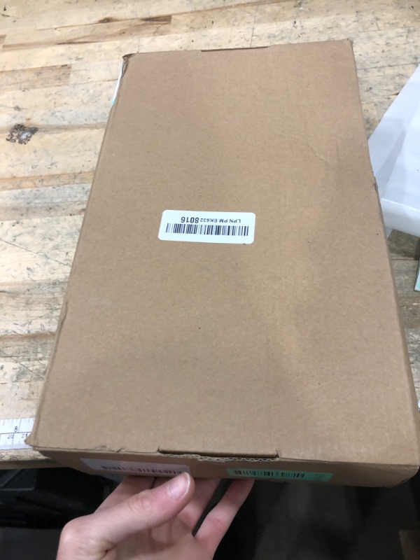 Photo 1 of (used item) VAPSINT Black Waterfall Bathroom Faucet, Modern Matte Black Single Handle Bathroom Sink Faucet for 1 or 3 Hole, Commercial Deck Mount