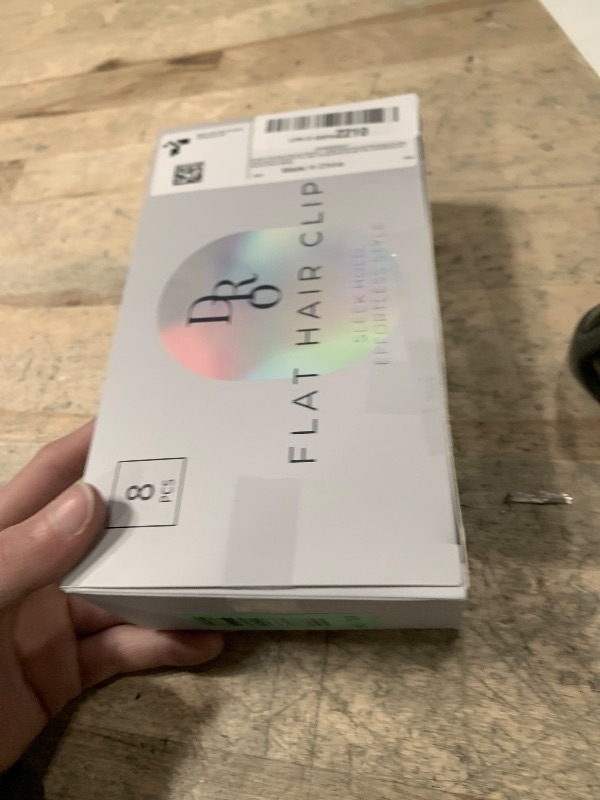 Photo 1 of 8 Pack Flat Hair Clips for Women – Large Matte Rectangle No-Slip Claw Clips, Strong Hold Square Hair Accessories for Thick & Thin Hair, Lay Flat Design for Work & Daily Styling