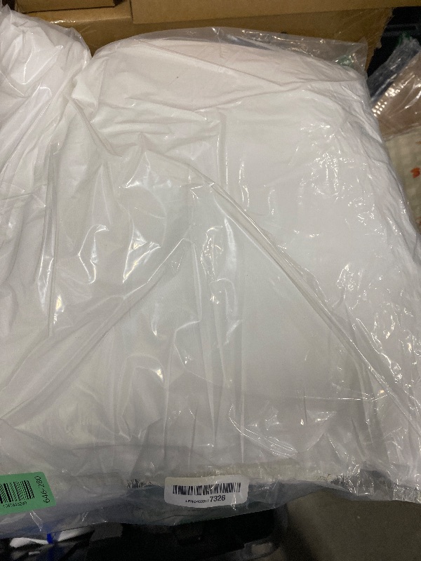 Photo 1 of ***PARTIAL SET/ ONLY 1*** MIULEE Pack of 2 20x20 Outdoor Waterproof Throw Pillow Inserts, Decorative Water-Resistant Pillow Cushion for Patio Garden