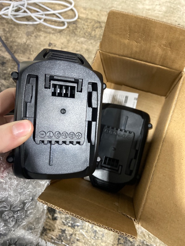 Photo 3 of Exmate 2 Pack 18V 2.5Ah Li-ion Replacement Battery Compatible with Worx WA3511 WA3512 WA3512.1 WA3523 WG151 WG151E WU287 WU381 WX163 Cordless Power Tools