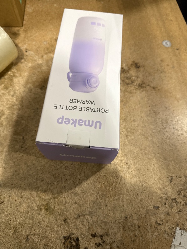 Photo 1 of ***UNKNOWN MISSING PIECES/ UNTESTED*** Portable Bottle Warmer for Travel - Large 12oz Capacity with Dual Heating Modes for Breast Milk & Water, Fast Heating Smart Temperature Control, Portable Milk Warmer Gifts for New Mom Purple