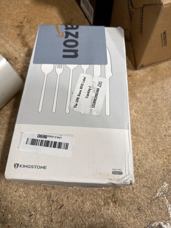 Photo 1 of KINGSTONE 48-Piece Silverware Set with Steak Knives, Flatware Set for 8, Stainless Steel Tableware Cutlery Set for Home Restaurant, Mirror Finish,Modern Design
