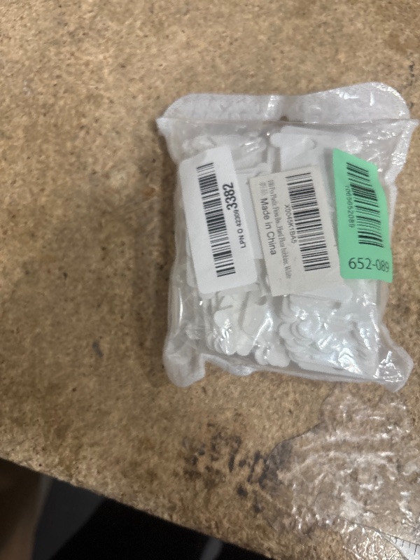 Photo 1 of 100 Pcs Plastic Floss Bobbins, Thread Cards, for Embroidery Cross Stitch Thread Craft DIY Sewing Storage, Hard Floss bobbins, White