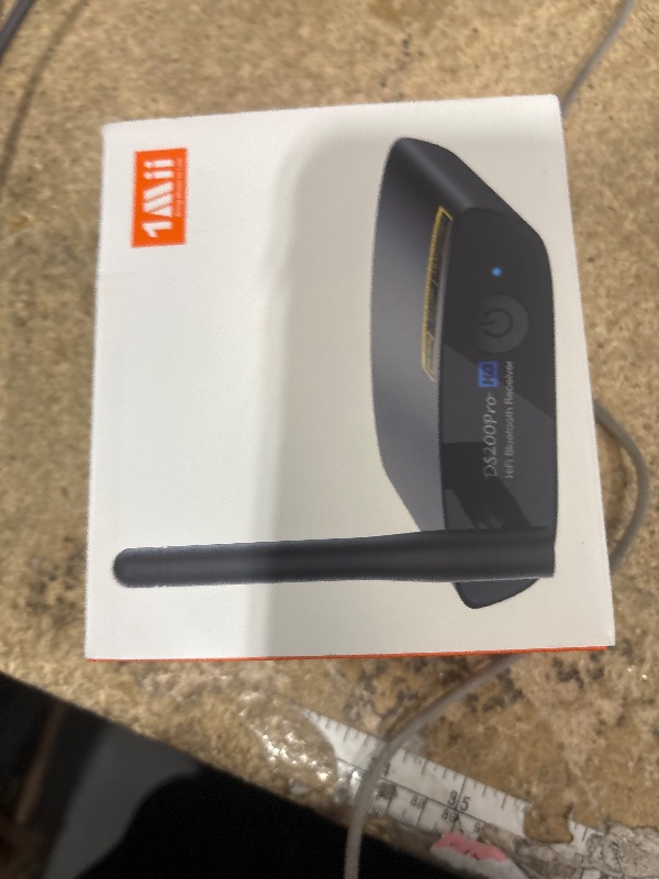 Photo 1 of 1Mii HiFi Bluetooth 5.3 Music Receiver for Home Stereo with LDAC, Bluetooth Audio Adapter with Audiophile DAC aptX HD, RCA Optical Output for AV Receiver or Stereo Amplifier - DS200Pro