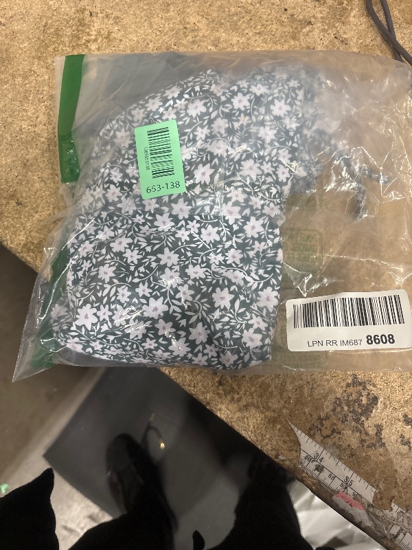 Photo 1 of AGAPENG Girls Swimsuit Bathing Suits for Teens Tankini One Shoulder Green Floral Print Two Piece Bathing Suit Drawstring Teen Swimsuits 12-14 Swimwear 13-14