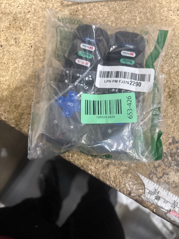 Photo 1 of (Pack of 2) Replacement Remote Control Only for Roku TV, Compatible for TCL Roku/Hisense Roku/Onn Roku/Sharp Roku/Element Roku/Westinghouse Roku/Philips Roku Smart TVs (Not for Roku Stick and Box)