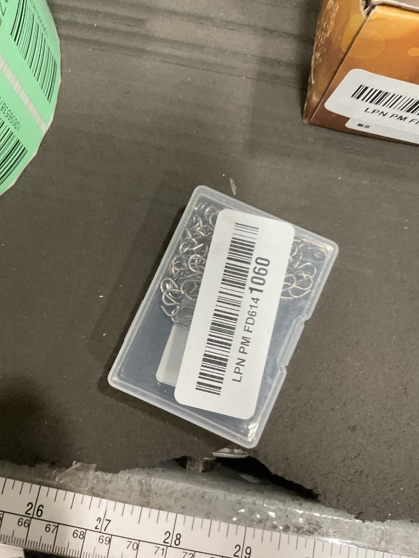 Photo 1 of 100 Mini S Hooks - Metal S Shaped Hangers for Crafts, Jewelry & DIY Key Chains