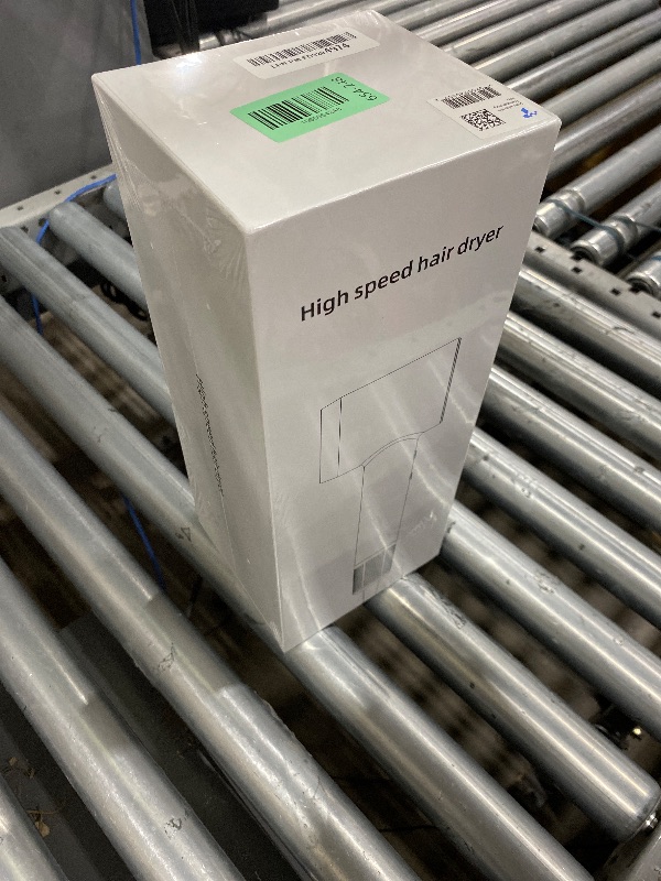 Photo 1 of (Factory Sealed)......Hair Dryer, 160000 RPM Portable Professional Ionic Hair Dryer with 500 Million Negative Ions, Fast-Drying, Low Noise with Diffuser & Nozzle, Lightweight for Home and Travel