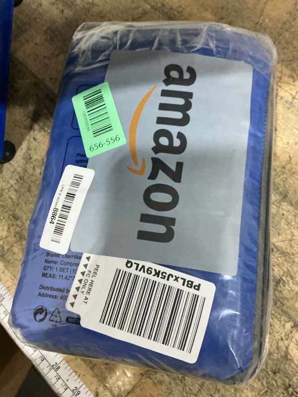 Photo 1 of 10 Set Compression Packing Cubes for Travel Essentials,Compressible Expandable Packing Cubes for Suitcase,OlarHike Luggage Organizer Bags for Travel,Handy Helper for Organizing Clothes(Klein Blue)
