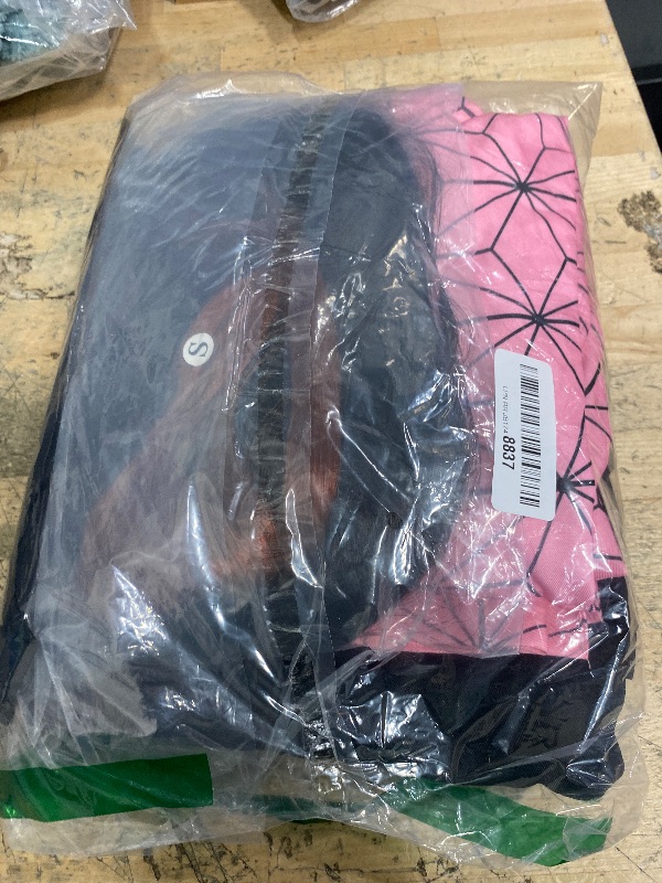 Photo 1 of 11 pcs Cosplay Costume Kimono for Kids Adults Robe Japanese Anime Costume Halloween Kimono Outfit With Wig