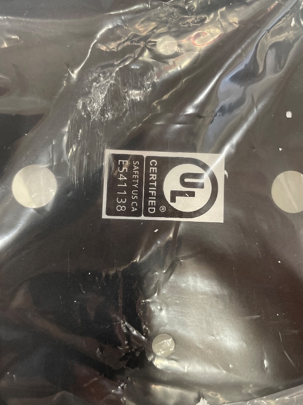 Photo 1 of *** MISSING A LIGHT COVER ***Espird 4 Light Bathroom Vanity Light - Matte Black Bathroom Light Fixtures Square Design & UL Certification, Square Light Fixture Over Mirror, Farmhouse Light Fixtures for Bathroom & Bedroom missing one light glass cover