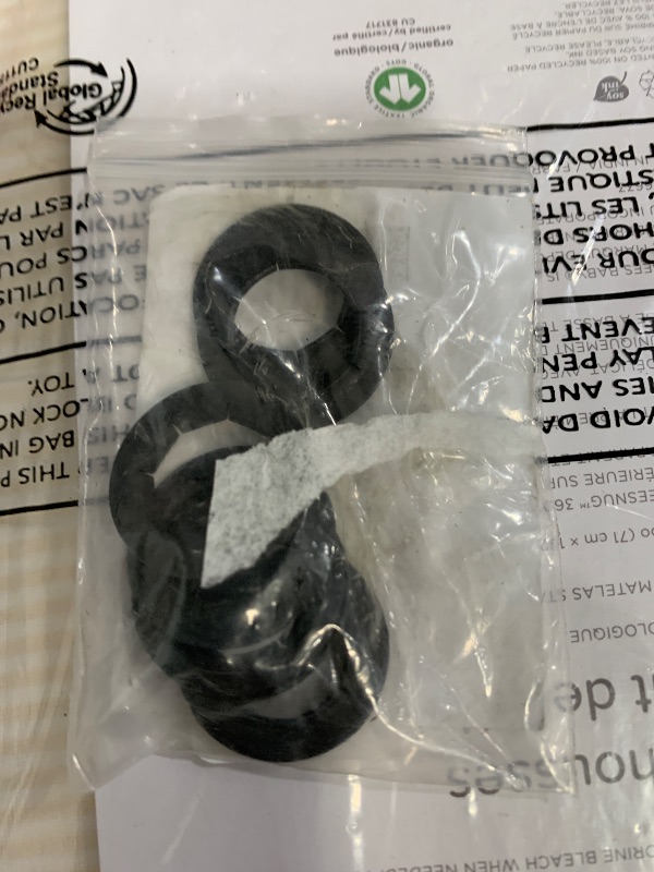 Photo 1 of (8-Pack) 1/2" Axle Push Nuts, Dolly Wheel Lock Washers with Oiled Phosphate Finish - Fit 1/2” Axle Rods on Dollies, Yard Trailers, and Lawn Wagons